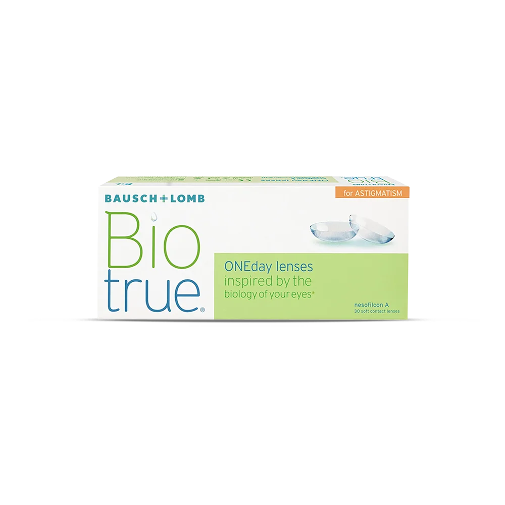 Bausch & Lomb Biotrue ONEday Astig 30pk by Fresh Lens sold by Fresh Lens | CanadianContactLenses.com