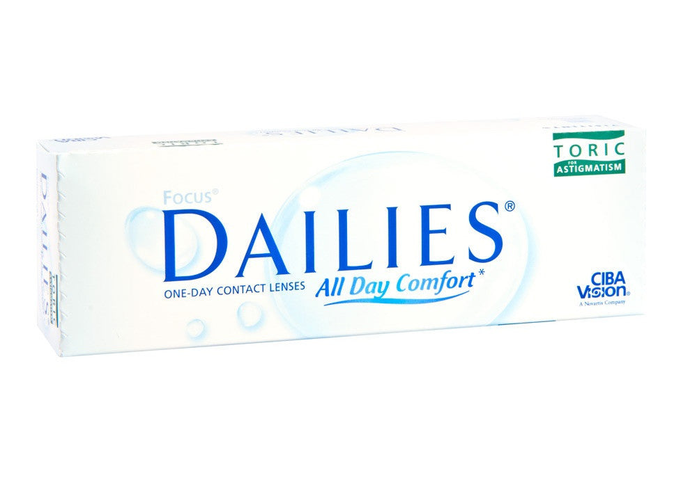 Focus Dailies Toric - 30 Pack (Discontinued) by Fresh Lens sold by Fresh Lens | CanadianContactLenses.com