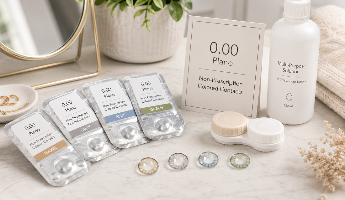 Are Non-Prescription Colored Contacts Safe