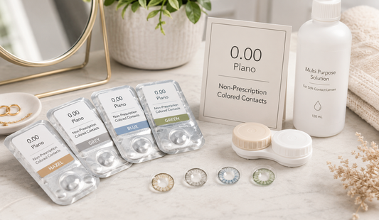 Are Non-Prescription Colored Contacts Safe