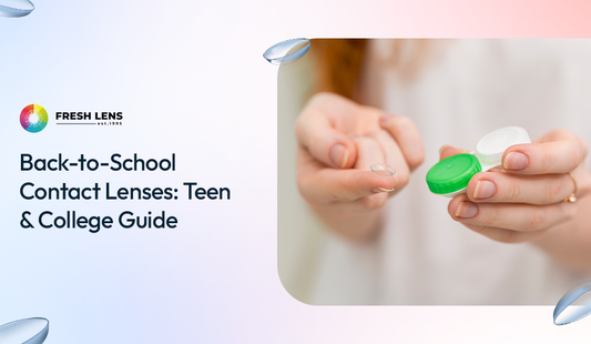 Back to school contact lenses