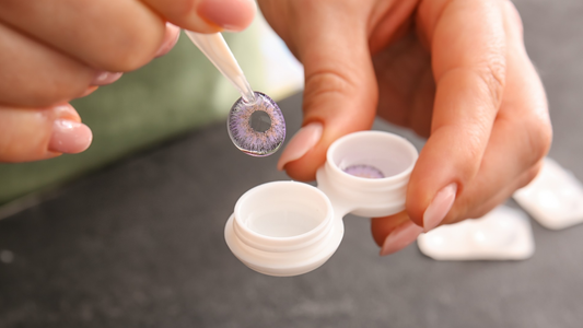 Putting Lens in Case