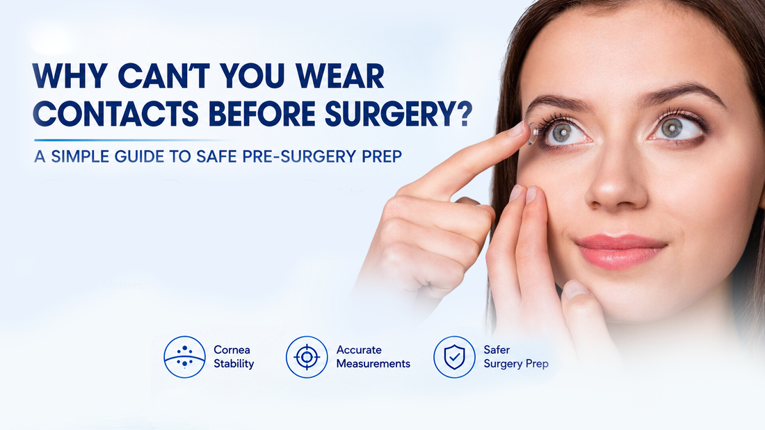 Why Can't You Wear Contacts Before Surgery? Medical Facts