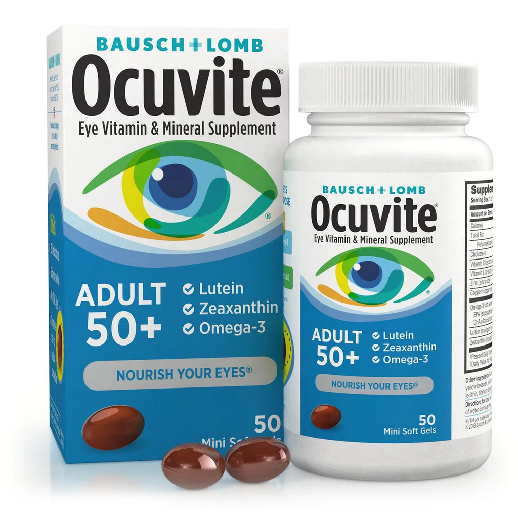  Ocuvite Adult 50+ Supplement by Fresh Lens sold by Fresh Lens | CanadianContactLenses.com