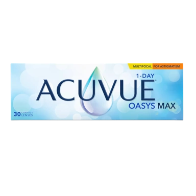 Acuvue Oasys Max 1 Day Multifocal for Astigmatism 30pk