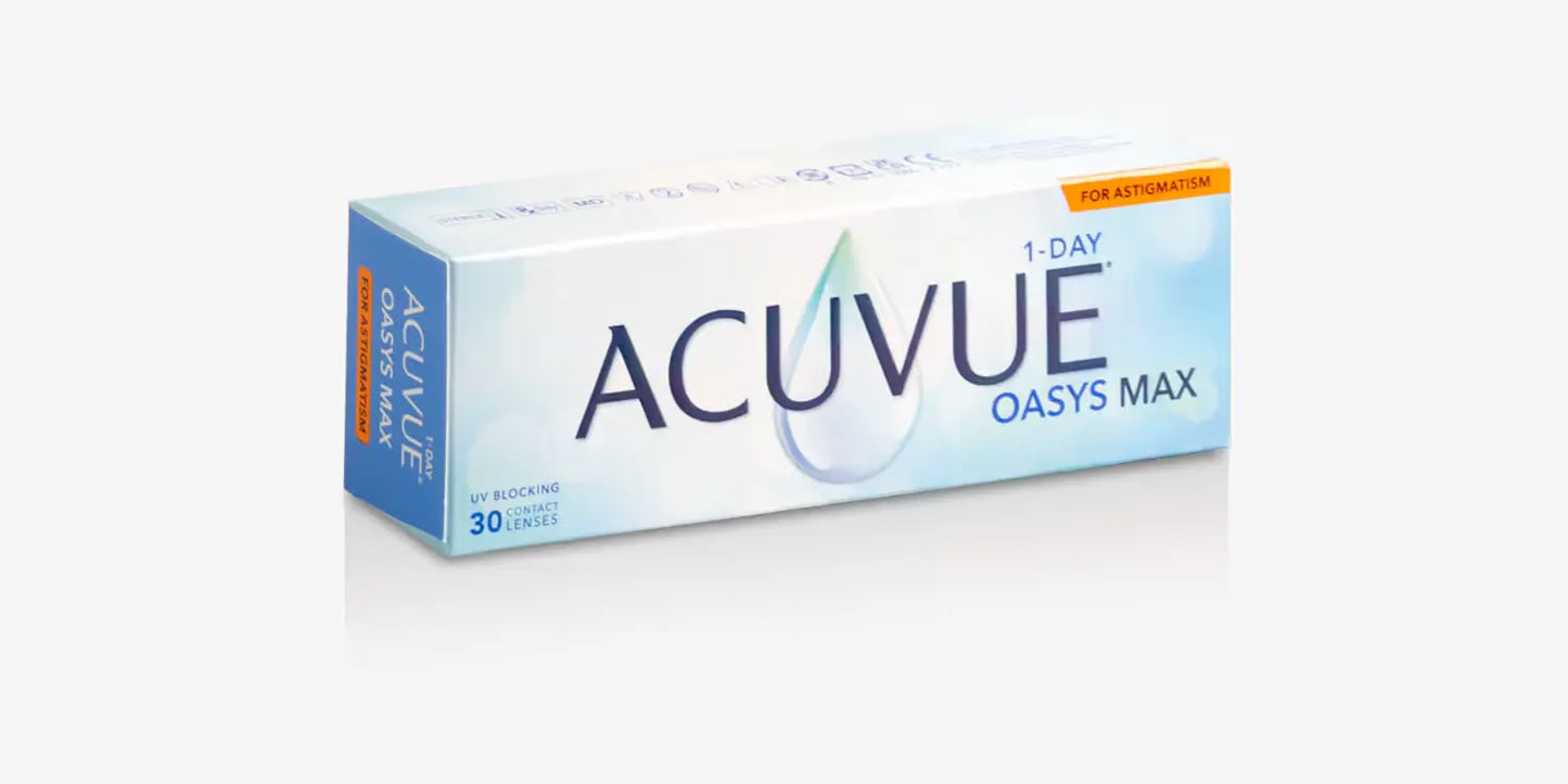Acuvue Oasys Max 1 Day for Astigmatism 30pk