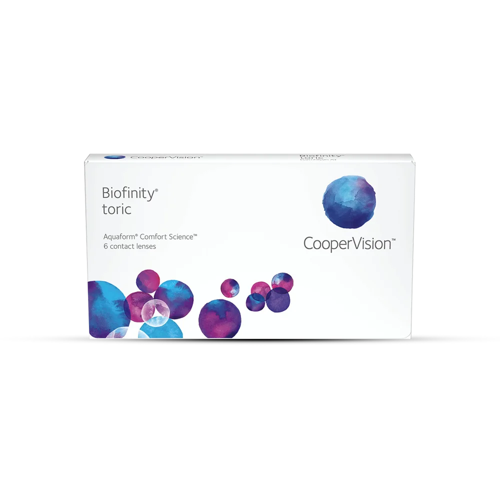 Biofinity Toric 6pk contact lenses by Fresh Lens