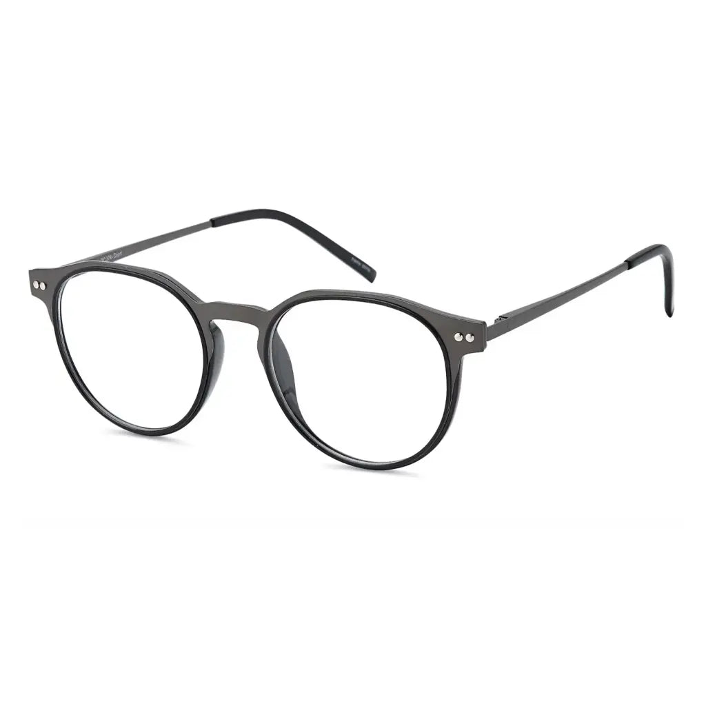 Gunmetal Black DI CAPRIO Glasses DC374 by Fresh Lens | CanadianContactLenses.com sold by Fresh Lens | CanadianContactLenses.com