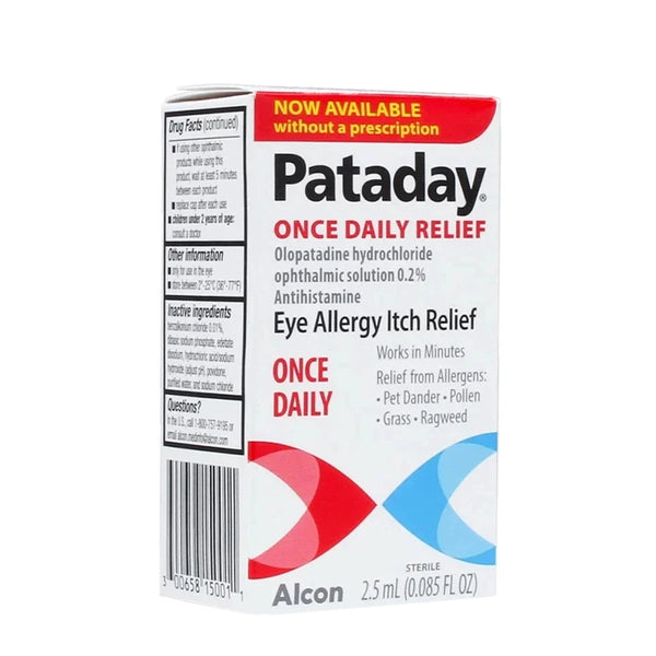  Pataday Once Relief 2.5 mL by Fresh Lens sold by Fresh Lens | CanadianContactLenses.com
